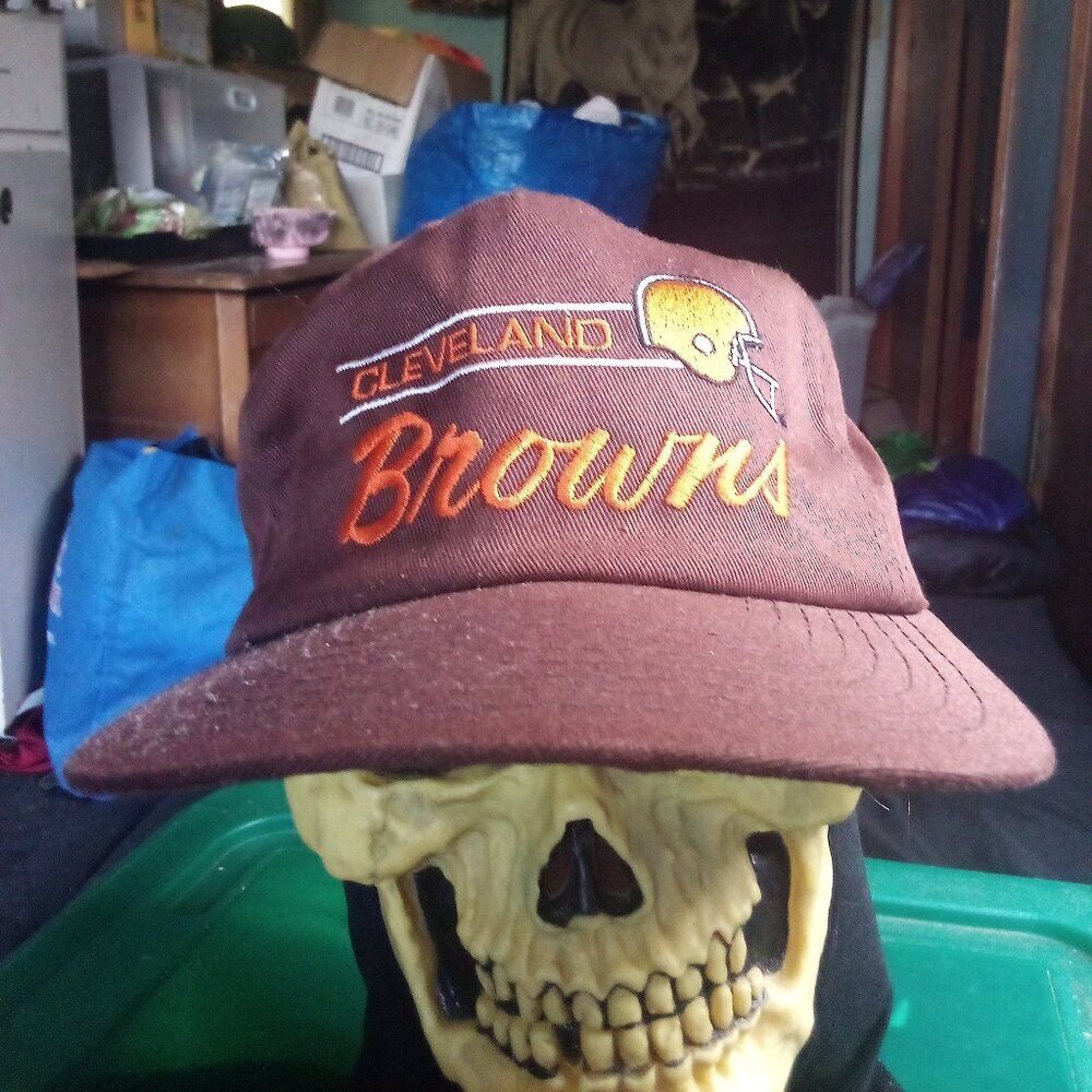 Vintage American Needle Cleveland Browns Snap Hat Cap